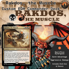 Rakdos, the Muscle - Custom EDH Commander Deck